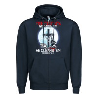 Navy fisher of men we catch  em he cleans  em matthew 4 19 Zipper Hoodie - Craftify