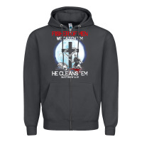 Smoke fisher of men we catch  em he cleans  em matthew 4 19 Zipper Hoodie - Craftify