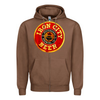 Chestnut #beer irons city Zipper Hoodie - Craftify