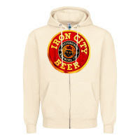 #beer Irons City Zipper Hoodie | Teevron
