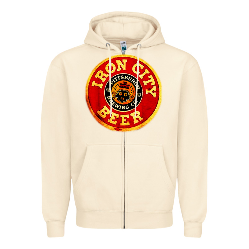 #beer Irons City Zipper Hoodie by Craftify | Teevron