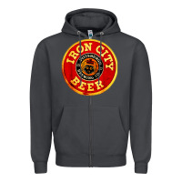 Smoke #beer irons city Zipper Hoodie - Craftify