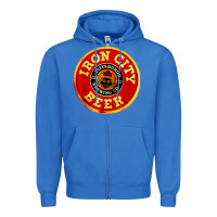 True Royal #beer irons city Zipper Hoodie - Craftify