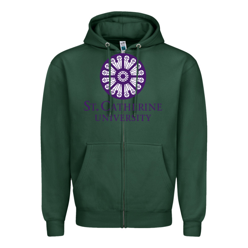 St. Catherine University Zipper Hoodie by Craftify | Teevron