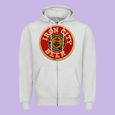Beer Irons City Pittsburgh Beer Lover T Shirt Zipper Hoodie Designed By Craftify
