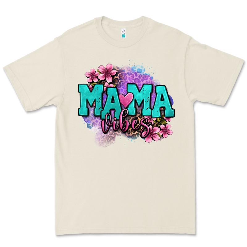Mama Vibes Floral Premium Tee by OliviaCreatesArt | Teevron