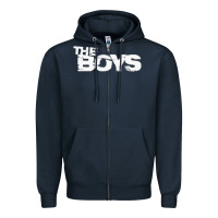 Navy The boys tv show Zipper Hoodie - Craftify