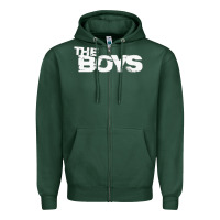 Sports Green The boys tv show Zipper Hoodie - Craftify