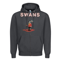 Swans Zipper Hoodie | Teevron