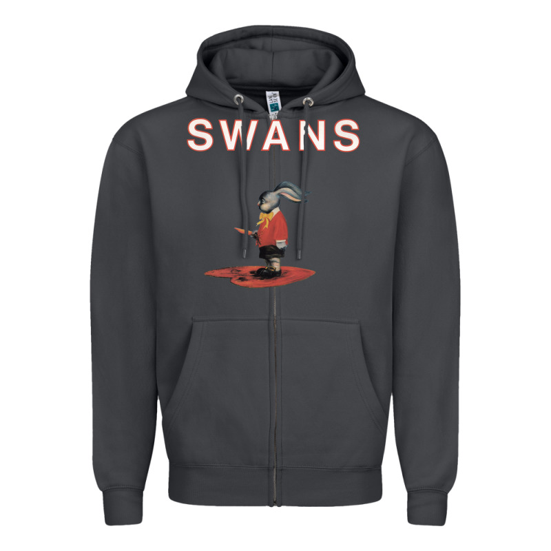 Swans Zipper Hoodie by Craftify | Teevron