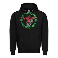 Black Vagos MC Zipper Hoodie - Craftify
