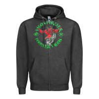 Charcoal Heather Vagos MC Zipper Hoodie - Craftify