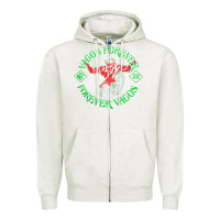Oatmeal Heather Vagos MC Zipper Hoodie - Craftify