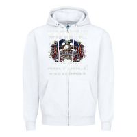 White proud wife of an air force veteran military vet spouse gifts premium m Zipper Hoodie - Craftify