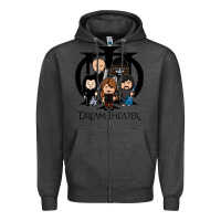 Charcoal Heather Dream Theater Zipper Hoodie - InspiraDesign