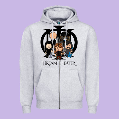 Dream Theater Zipper Hoodie Designed By Inspiradesign