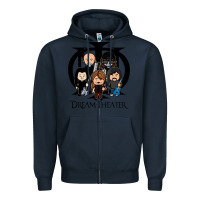 Navy Dream Theater Zipper Hoodie - InspiraDesign
