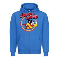 True Royal the mighty mouse Zipper Hoodie - InspiraDesign