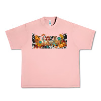 Salmon cozy vibes libbey glass Urban Heavy Tee - BundleAndBundleShop