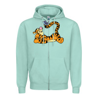Seafoam tigger Zipper Hoodie - InspiraDesign