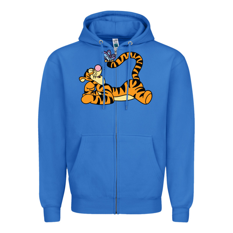 Tigger Zipper Hoodie by InspiraDesign | Teevron
