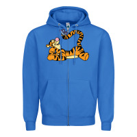 True Royal tigger Zipper Hoodie - InspiraDesign
