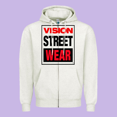 Vision Street Wear Zipper Hoodie Designed By Inspiradesign