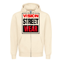 Sandshell VISION STREET WEAR Zipper Hoodie - InspiraDesign