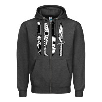 Knives Horror Movie Friday Halloween Horror Goth Evil T Shirt Zipper Hoodie | Teevron