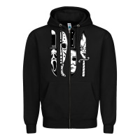 Black knives horror movie friday halloween horror goth evil t shirt Zipper Hoodie - InspiraDesign
