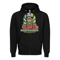 Black kfat 94 Zipper Hoodie - InspiraDesign