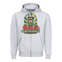 Heather Grey kfat 94 Zipper Hoodie - InspiraDesign