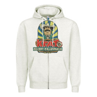 Oatmeal Heather kfat 94 Zipper Hoodie - InspiraDesign
