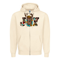 Sandshell christmas joy Zipper Hoodie - JahusDesignShop