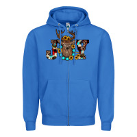 True Royal christmas joy Zipper Hoodie - JahusDesignShop