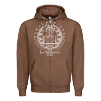 Universite Paris La Sorbonne Zipper Hoodie | Teevron