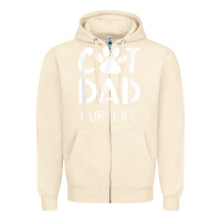 Sandshell funny cat dad fathers day gift shirt fur life cat tee Zipper Hoodie - InspiraDesign