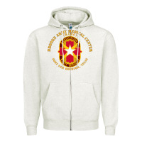 Oatmeal Heather brooke army medical center fort sam houston tx Zipper Hoodie - InspiraDesign