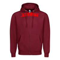 Burgundy alter bridge Zipper Hoodie - InspiraDesign