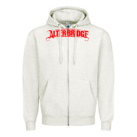 Oatmeal Heather alter bridge Zipper Hoodie - InspiraDesign