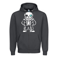 Smoke undertale sans Zipper Hoodie - InspiraDesign