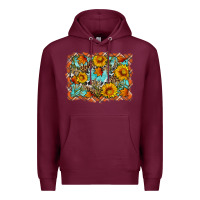 Burgundy Fall Premium Hoodie - Artiststas