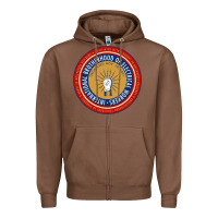Chestnut IBEW electrician Zipper Hoodie - InspiraDesign