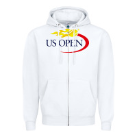 White us open tennis Zipper Hoodie - InspiraDesign