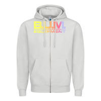Dove Grey vintage bum equipment 02 Zipper Hoodie - InspiraDesign