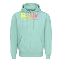 Seafoam vintage bum equipment 02 Zipper Hoodie - InspiraDesign