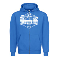 True Royal Pinochet Helicopter Tours Zipper Hoodie - InspiraDesign