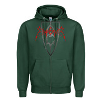 Sports Green music emper Zipper Hoodie - InspiraDesign
