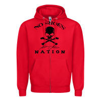Red kenny chesney on shoes nation tour 2022 Zipper Hoodie - InspiraDesign