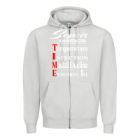 Dove Grey Sepsis Awareness  Know Sepsis Signs  Sepsis Surviv Zipper Hoodie - InspiraDesign